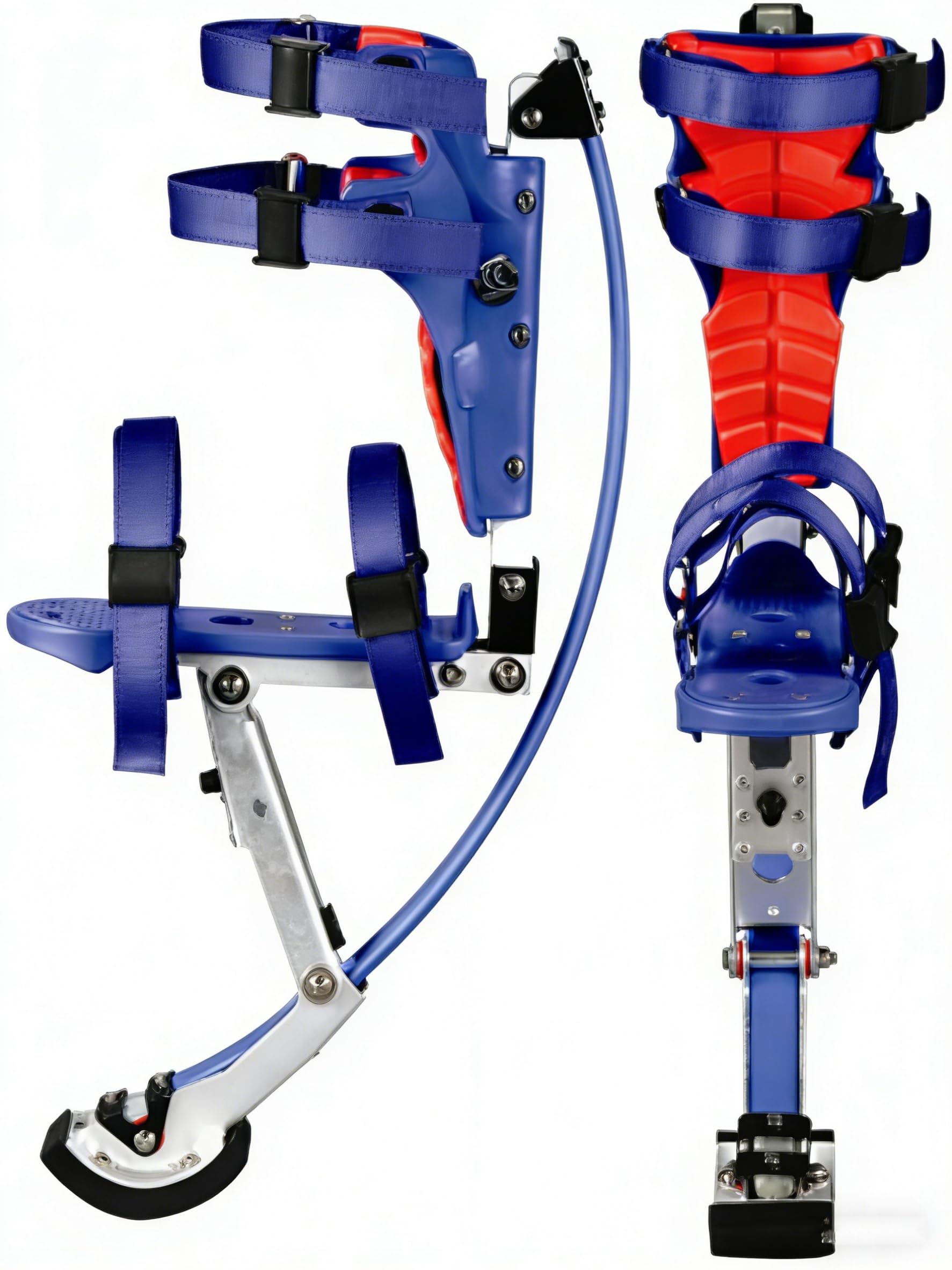 Échasses de saut kangaroo ajustables avec ceinture en nylon pour améliorer la coordination