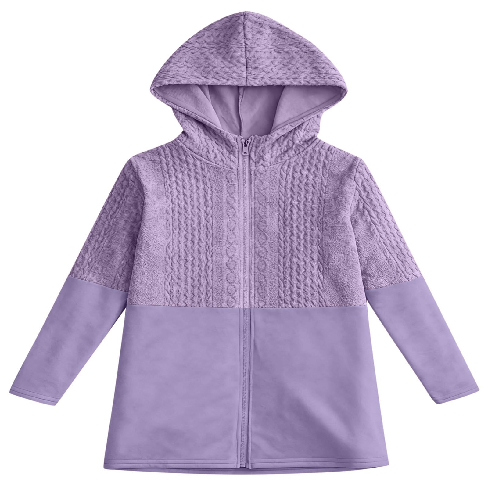 WWricotta Chaqueta informal de pana con capucha, ligera, de corte holgado, manga larga y cuello, ideal para otoño e invierno, para uso diario y para un estilo urbano y cómodo, mujer