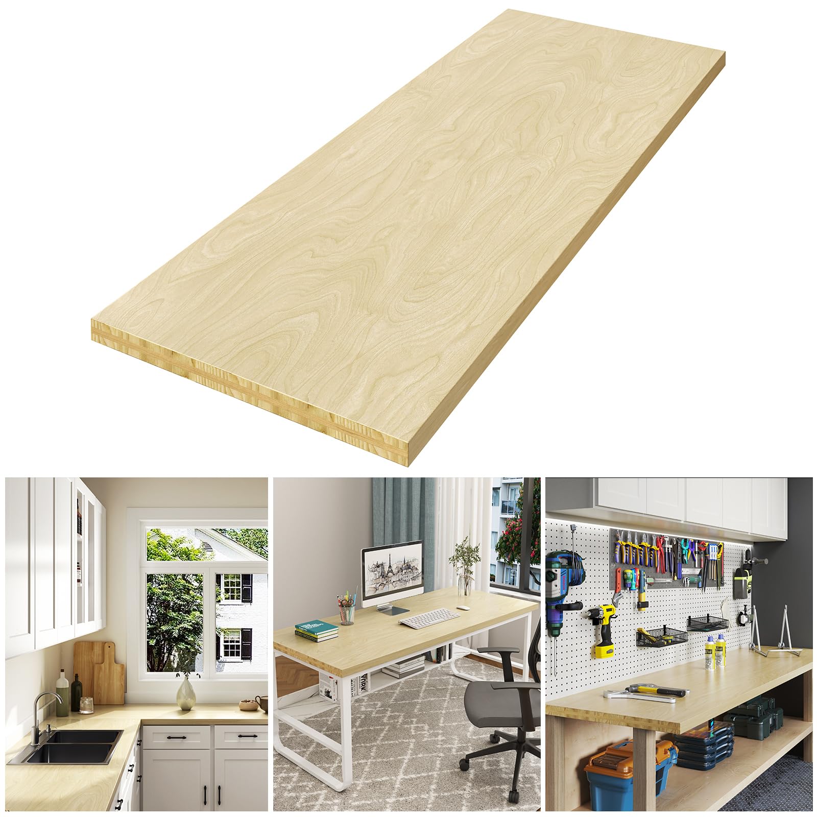 mochidom　Natural Wood Counter mochidom Natural Wood Counter Amazon.com: LOVMOR Butcher Block