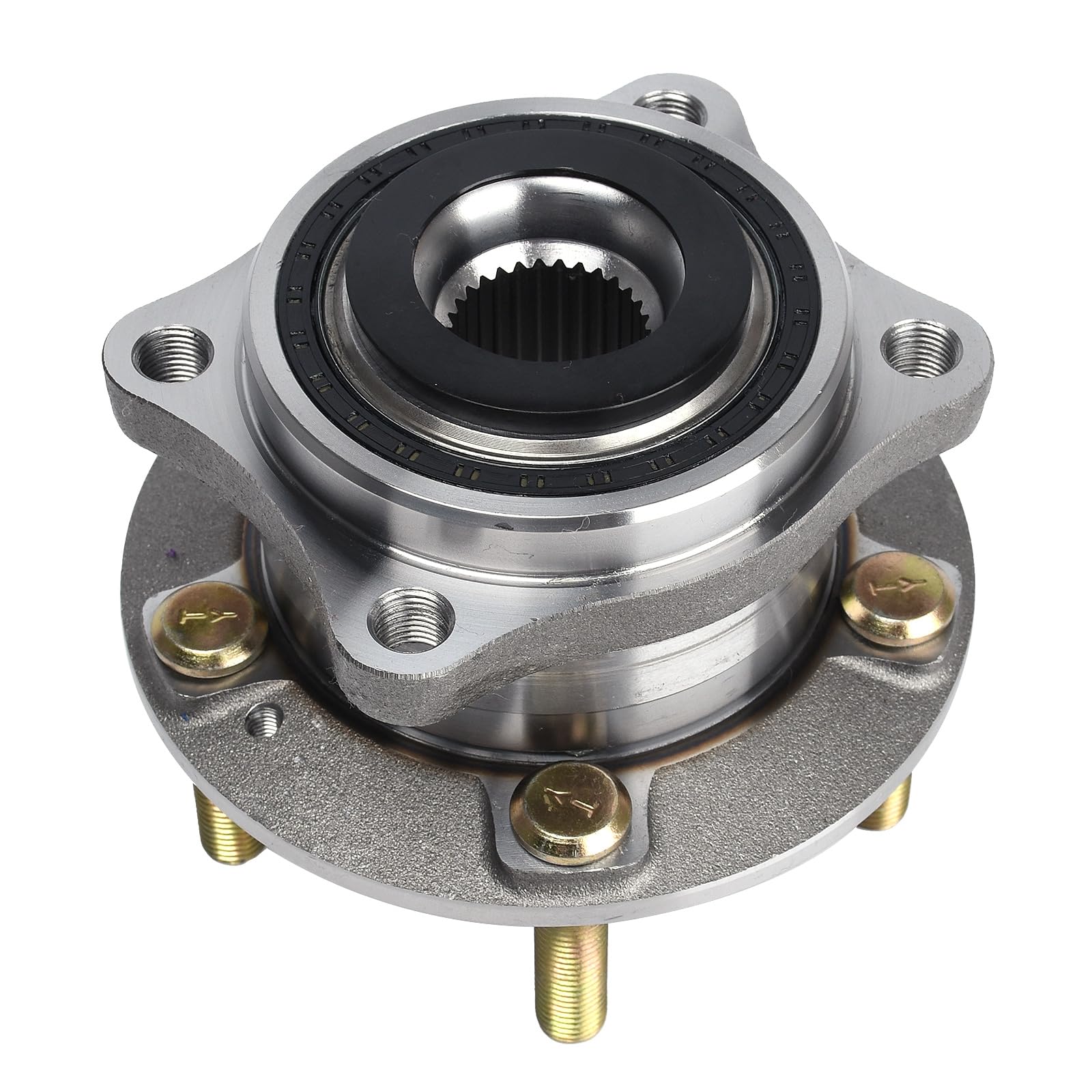 513266 Front/Rear Wheel Bearing and Hub Assembly Compatible with 2007-2018 Hyundai Santa Fe,2007-2012 Veracruz,2011-2015 Kia Sorento, 5 Lug Bolts without ABS