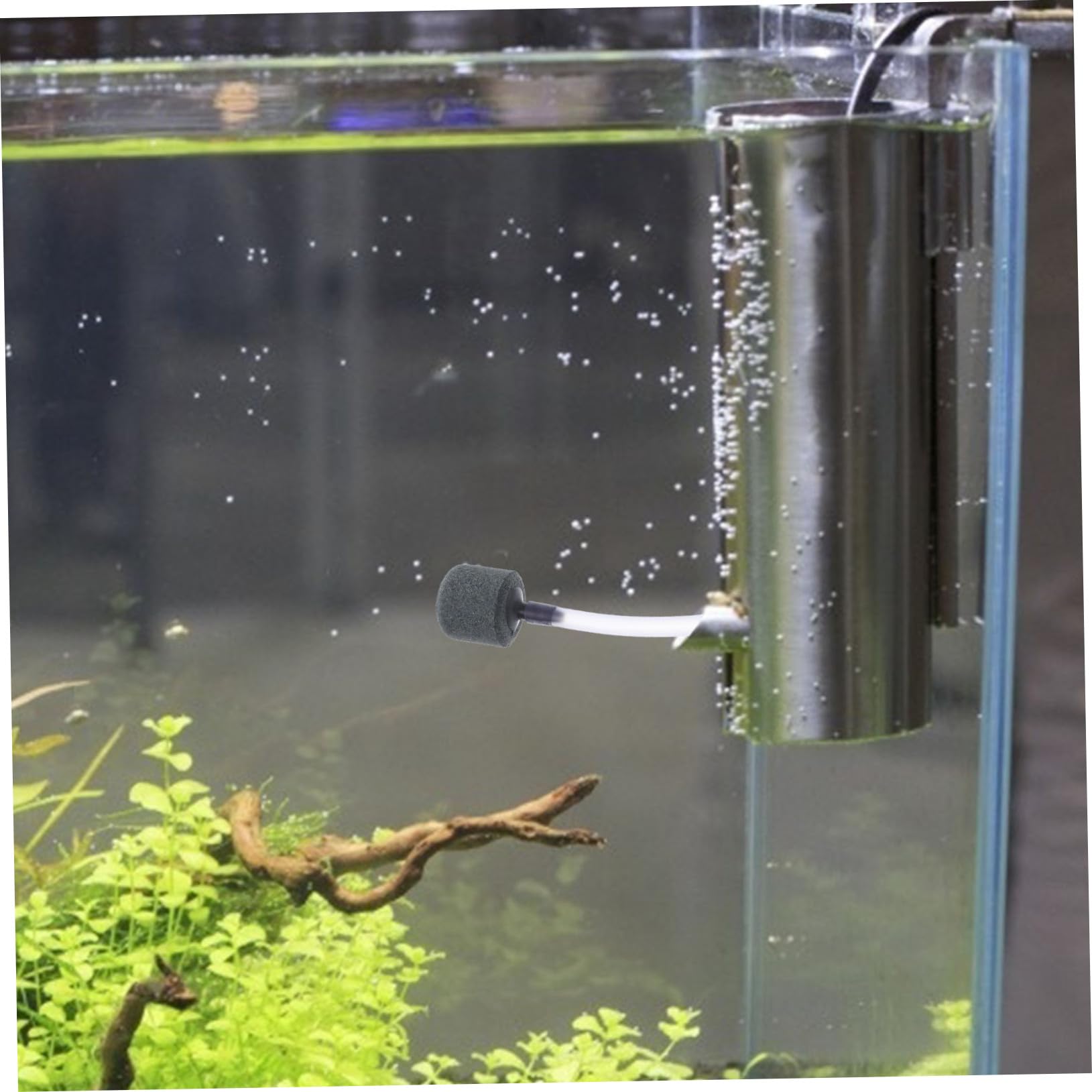 COLLBATH Kit De 4 para Acuario De para Pecera Minibomba Aireadora para Acuario Simple Y Segura.