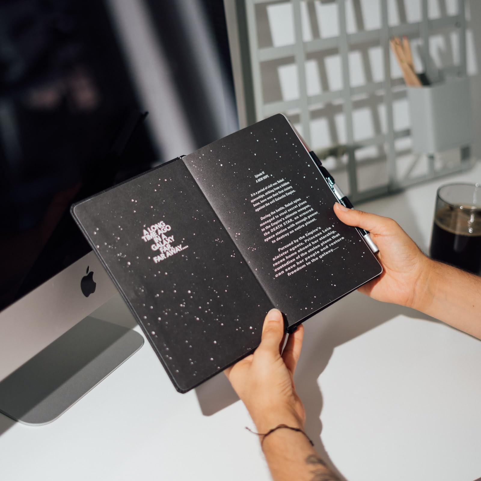Carnet de notes Star Wars Dark Vador A5 Pointillé avec Stylo