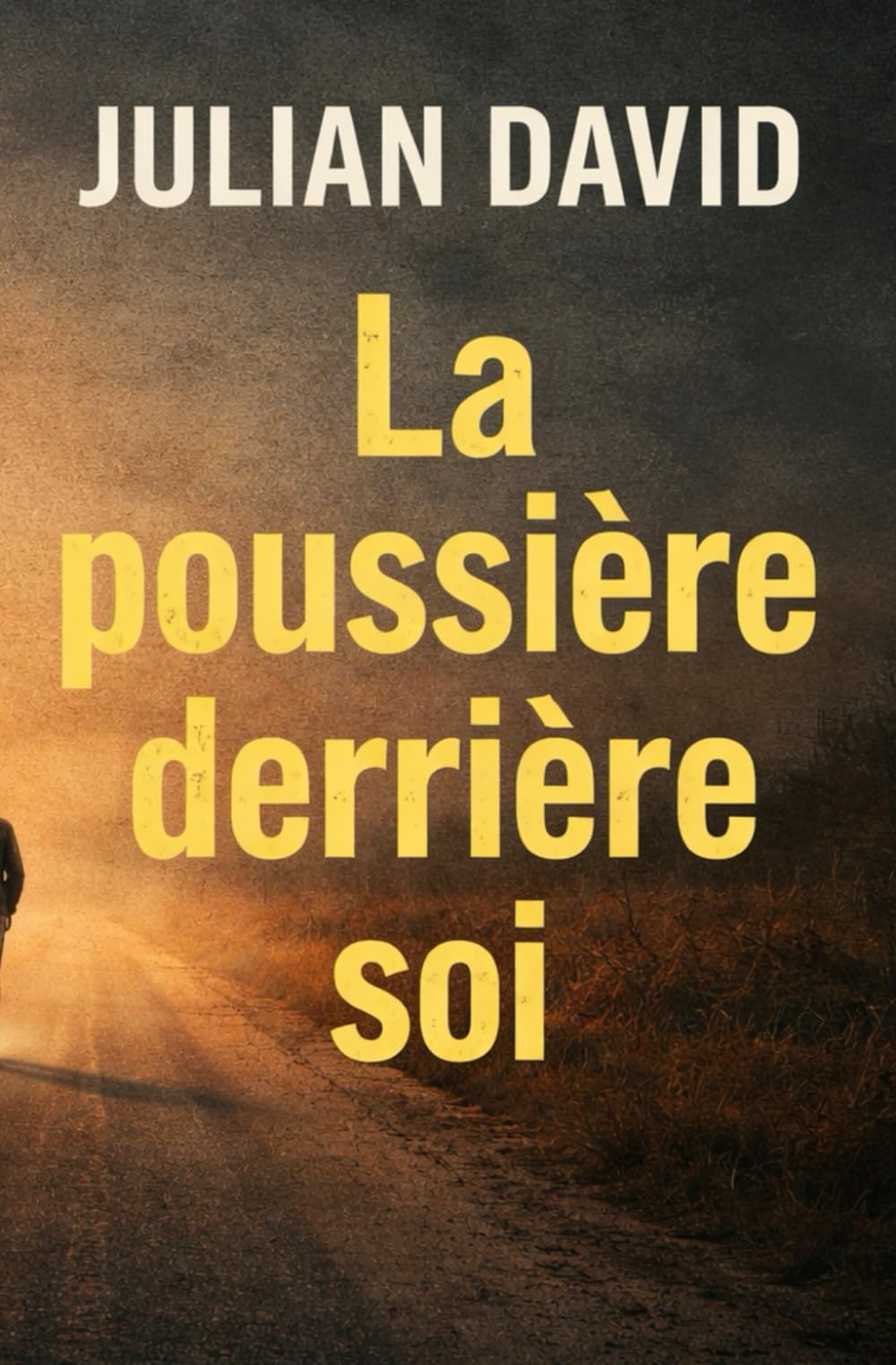 La poussière derrière soi