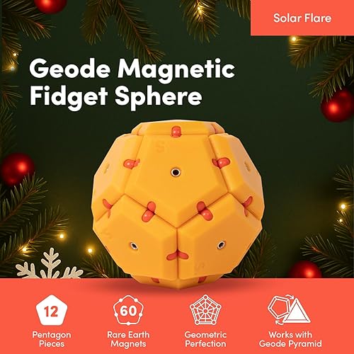 Miniatura 2 de Speks Geode - Juguete magnético para ansiedad  Juguete sensorial de escritorio para adultos y adolescentes mayores de 14 años  Regalo para aliviar