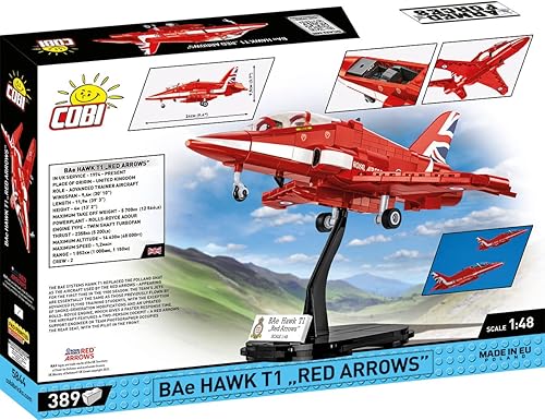 Miniatura 2 de COBI Avión de las Fuerzas Armadas BAe Hawk T1 RED Arrows