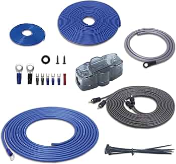 RECOIL True 4 Gauge Complete CCA Amplifier Wiring Kits with OFC RCA Cable
