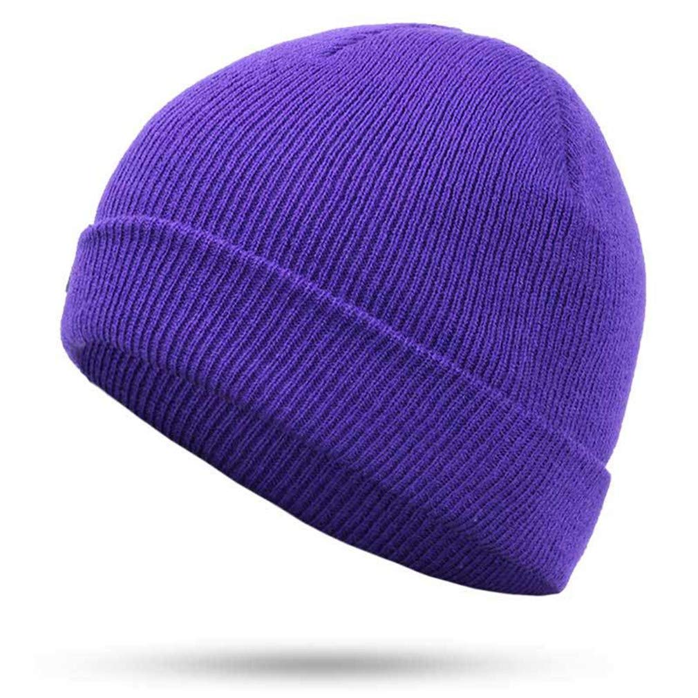 Ulalaza Women's Style3-12 Knit Skull Stocking Cap Winter Beanie Hats Baggy Slouchy Beanie Hat For Men