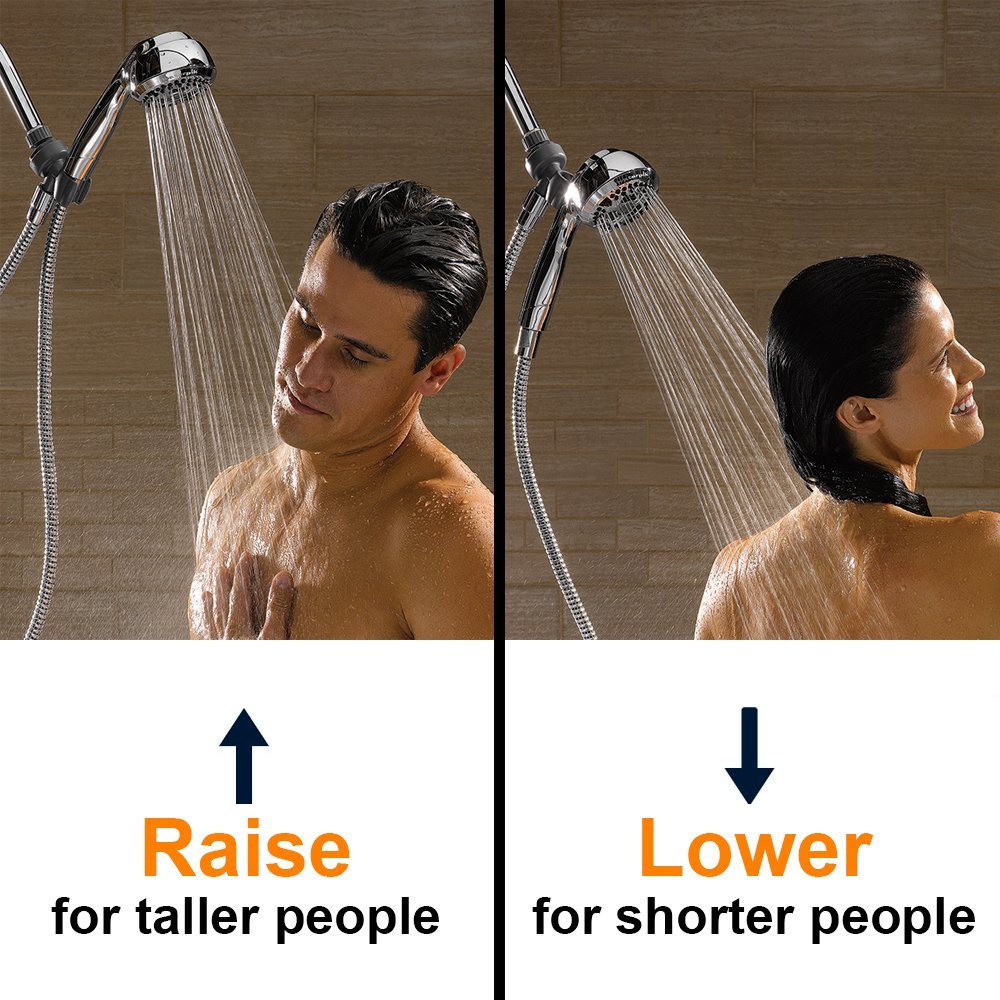 Height Select HH SHWRHD (Pack of 1), Chrome, No Size - Image 3