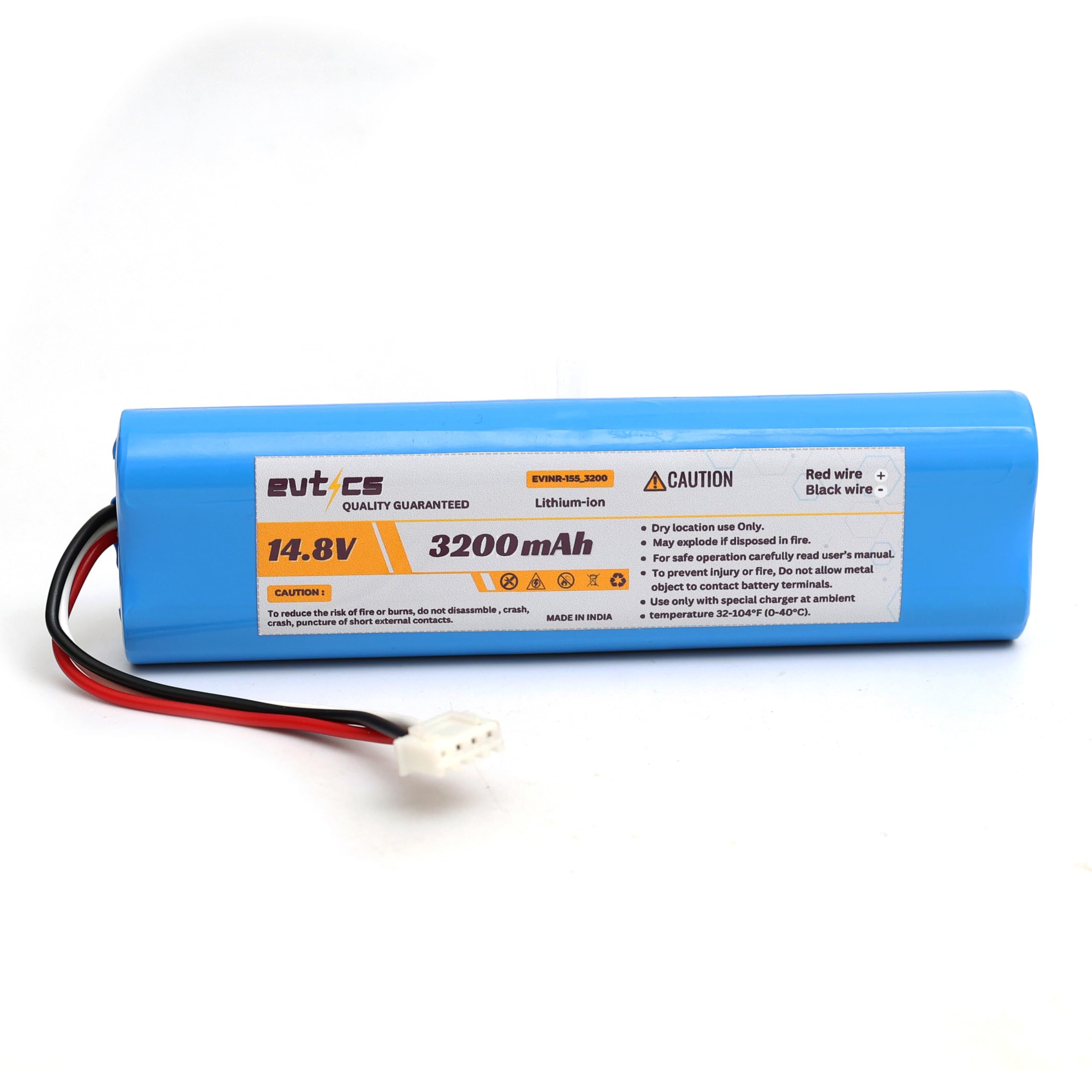 Evtics® 14.4V 3200mAh Li-ion Replacement Battery Compatible with Ecovacs Deebot Ozmo 900, 901, 905, 920, 930, 937, N8, N8 Pro High-Capacity Vacuum Cleaner Battery-image-39