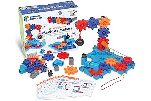 STEM Explorers Machine Makers, 60-Piece Hands-on STEM Learning Exploration Kit