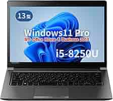 東芝 R63/M Windows 11 Pro 8世代　⚠️注意あり 弊社推奨ノートPC 東芝 R63/13型フルHD/Win 11 Pro/MS Office