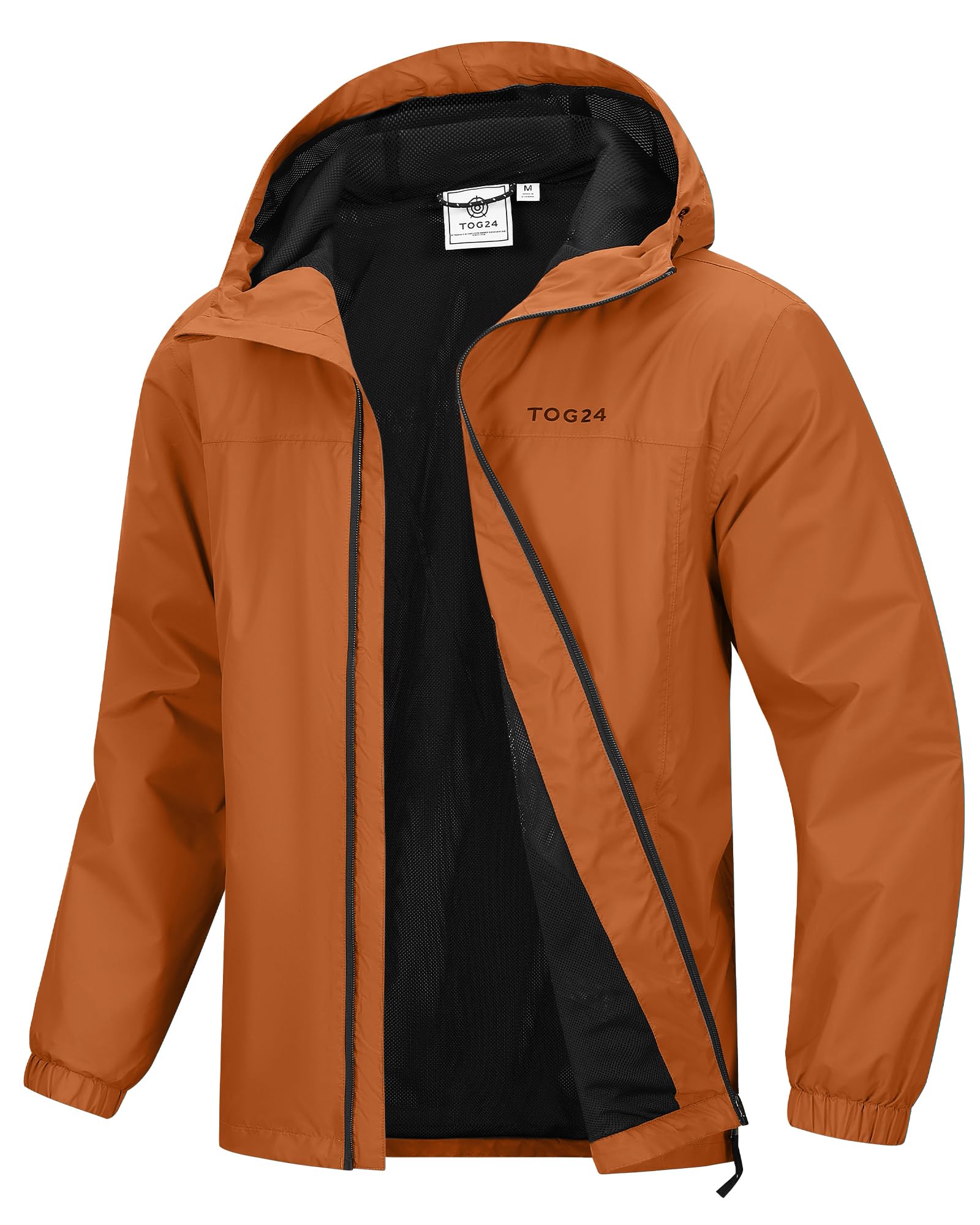 TOG24 Craven Herren Regenjacke Wasserdichte Atmungsaktiv Outdoorjacke Leichte Windjacke Faltbare Regenjacke Für Fahrrad Wandern Lauf