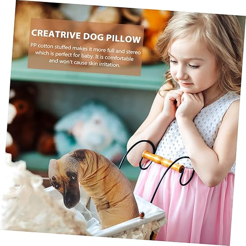 Miniatura 9 de SAFIGLE 2 piezas de lujo para decoración del hogar, de felpa, de felpa, de lujo, gruesos, para silla, almohada 3D, almohada de peluche para muñeca,