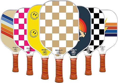 Pala de pickleball con licencia oficial, raqueta aprobada por la Asociación de Pickleball de Estados Unidos, núcleo de panal ligero, exterior de