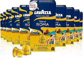 Lavazza, Tales of Roma, 100 Nespresso Compatible Coffee Pods
