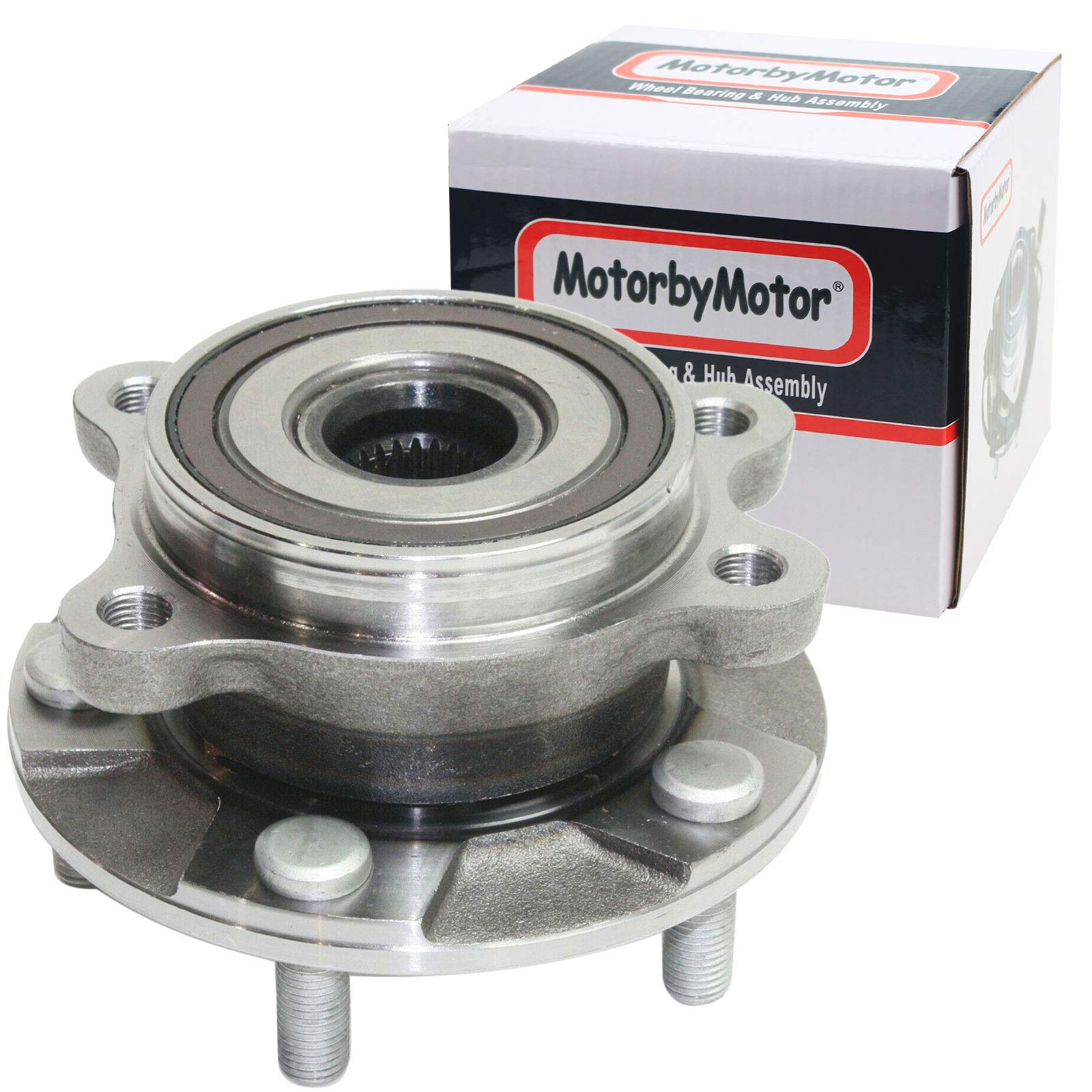 Par De Cojinetes De Buje Delanteros Para Toyota RAV4, Prius V, Scion XB/tC, Lexus HS250h - Juego De 2 Unidades, Garantía 10 Años, Acabado Antióxido