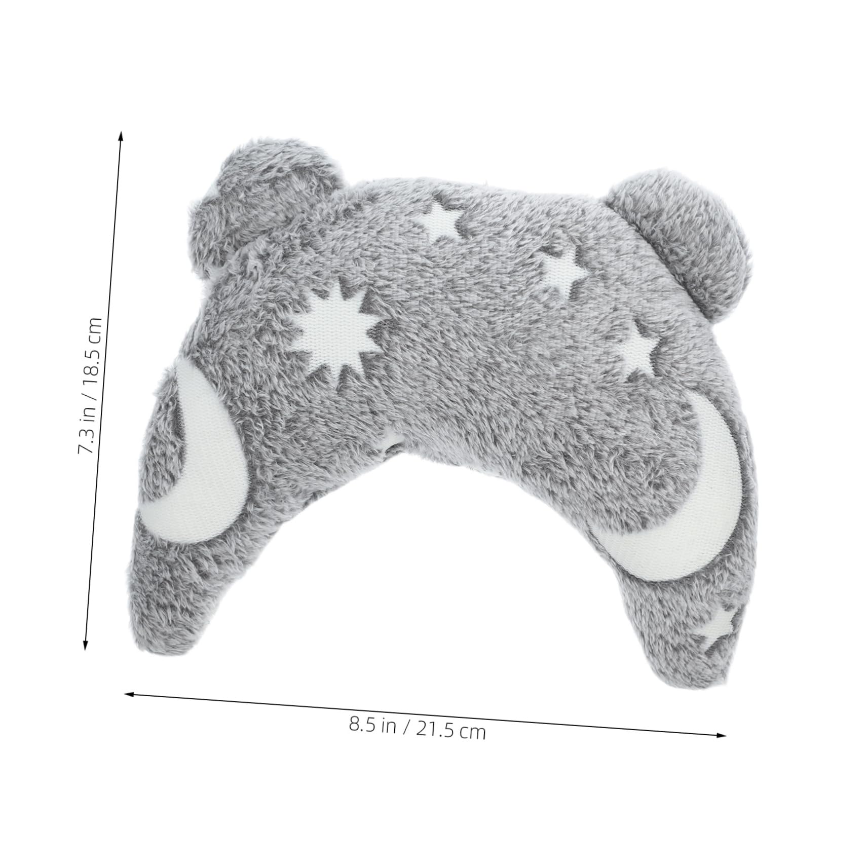 Toddmomy U Shaped Pillow for Cats and Dogs Large Medium Comfortable Body Shape for Kitten Puppy