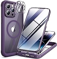 Vista 53 de Miracase Funda magnética para iPhone 15 Pro Max de 6.7 pulgadas [compatible con Magsafe], funda de cuerpo completo a prueba de caídas para iPhone 15