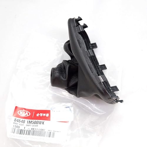 Miniatura 2 de Pomo de la palanca de cambios botas de cuero A/T 846401M500WK para KIA Forte, Koup 2009 2013