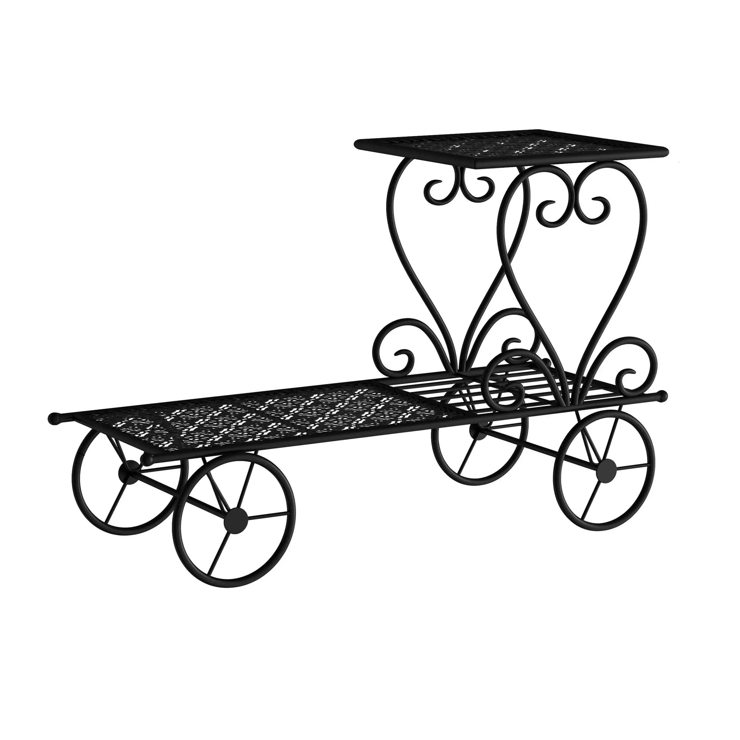 Gv8pA5fj7b Corner flower rack Holder Flower Pot Stand Flowerpot Display Racks Metal Rack Iron Shelf Outdoor Garden Furniture and Terrace Plant Organizer