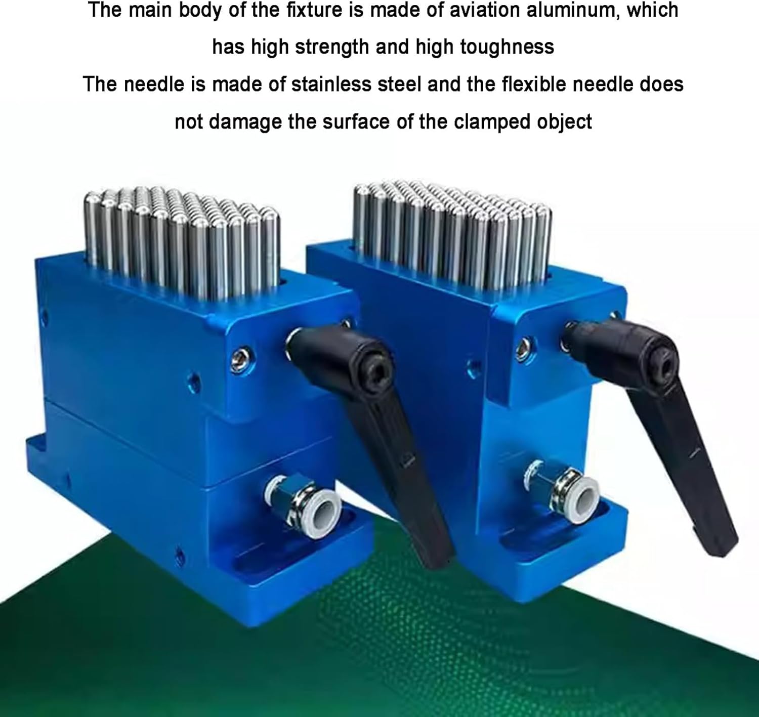 CNC Assembly Flexible Claw Flexible Fixture,Universal Assembly Claw,30x79MM Stainless Steel Needle,6mm Diameter, 200KG Load Capacity,for CNC Laser Marking Machines