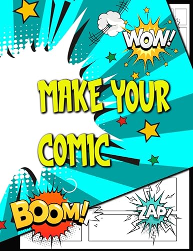 BLANK COMIC BOOK. IMAGE COMIC & GRAPHIC NOVELS Create your own comic with this 100+ large 8.5 x 11 page comic Cartooncomic with many templates