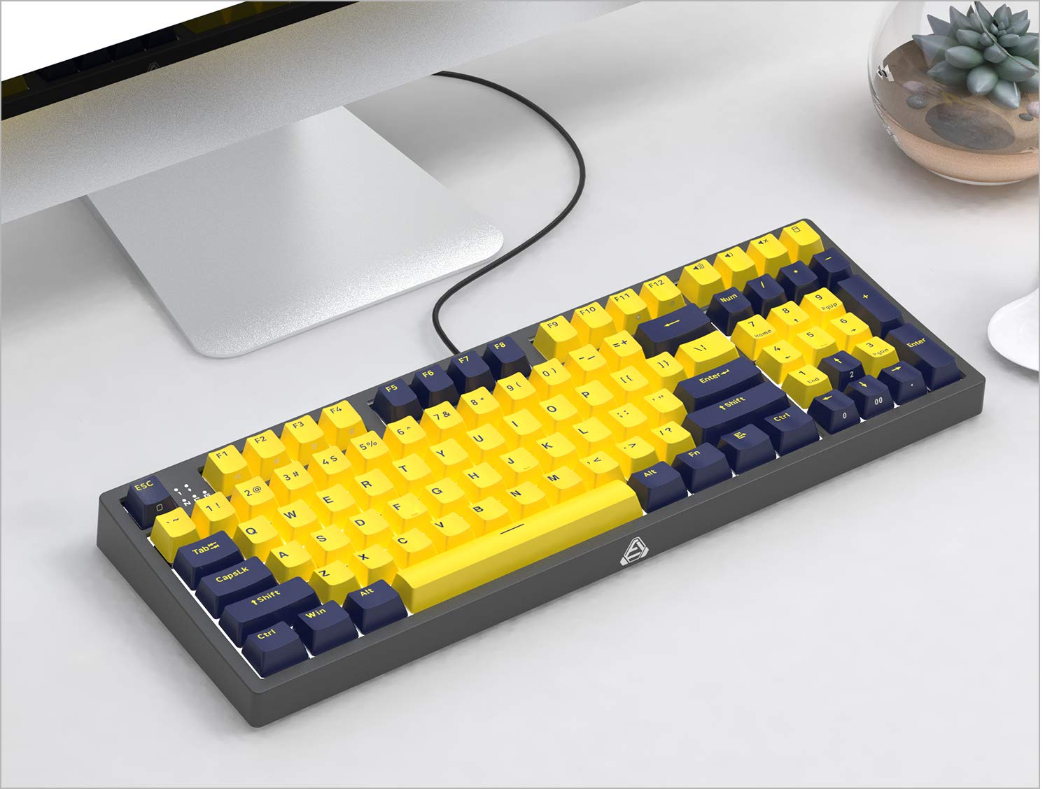 Amazon.com: FIRSTBLOOD ONLY GAME. Teclado mecánico para juegos B16