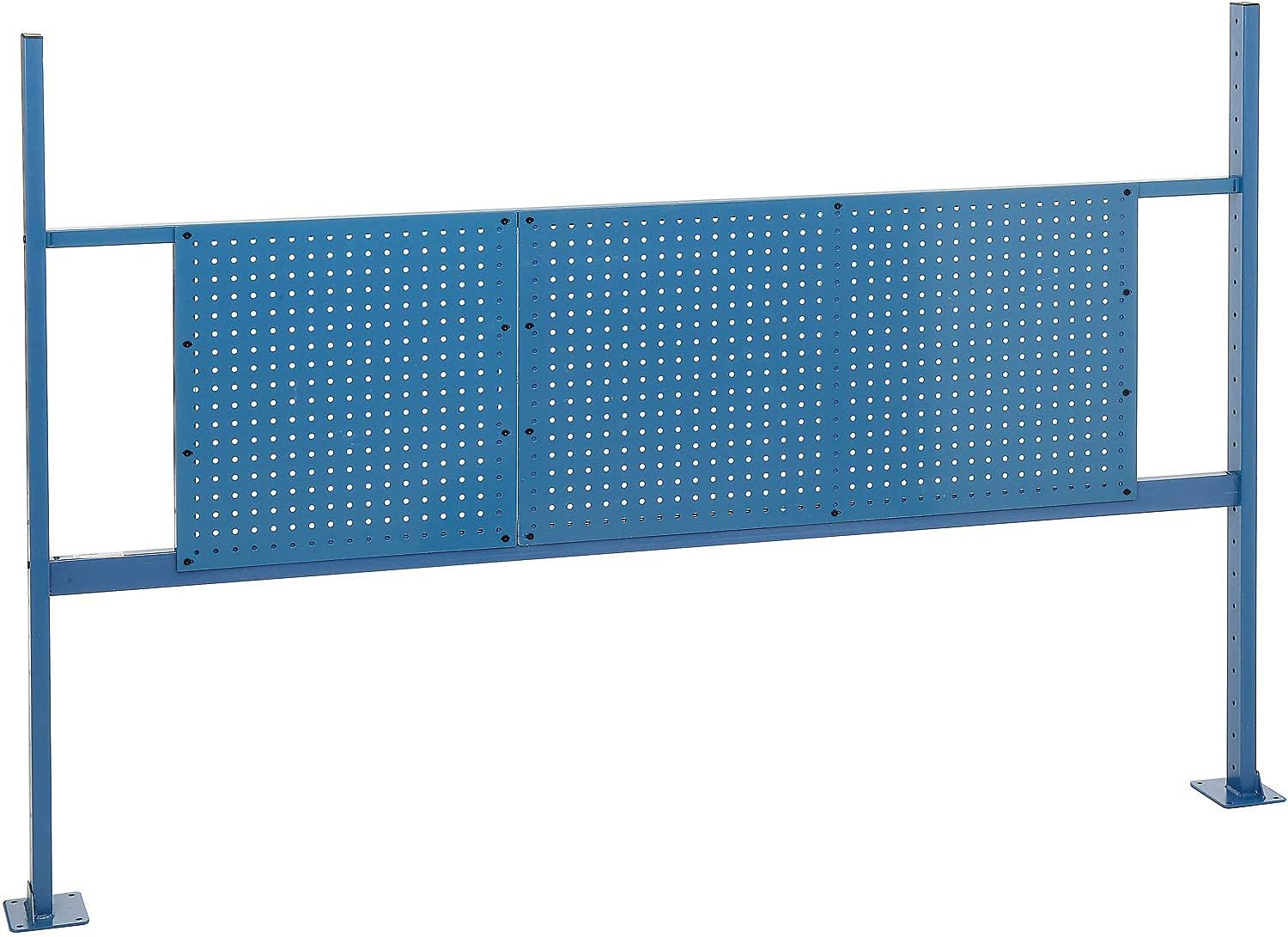 Global Industrial 18" W and 36" W Pegboards Mounting Kit for 72" W Workbench - Blue
