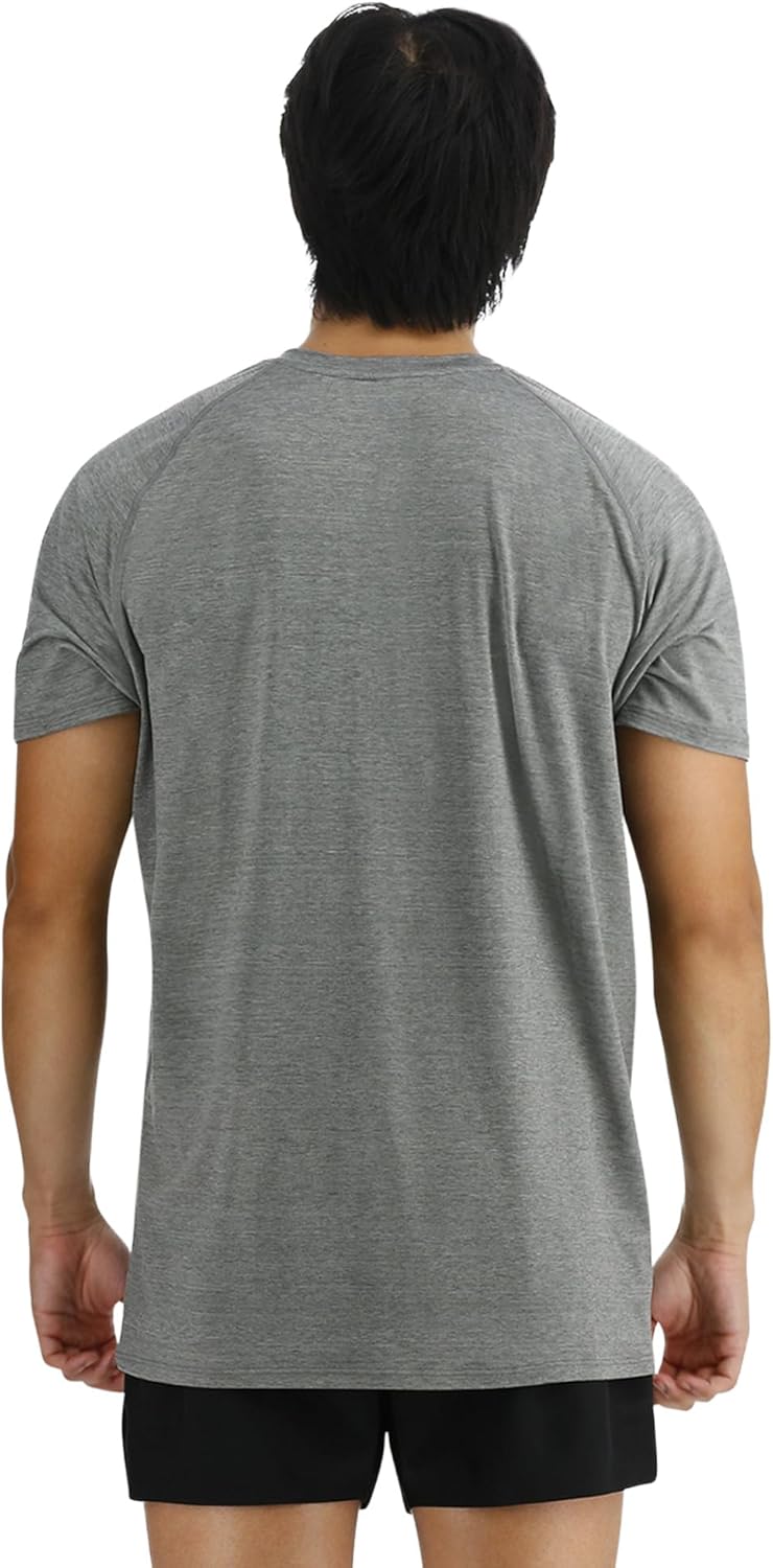 TYR Mens Athletic Performance Workout Raglan Short Sleeve Tech Tee - Image 4