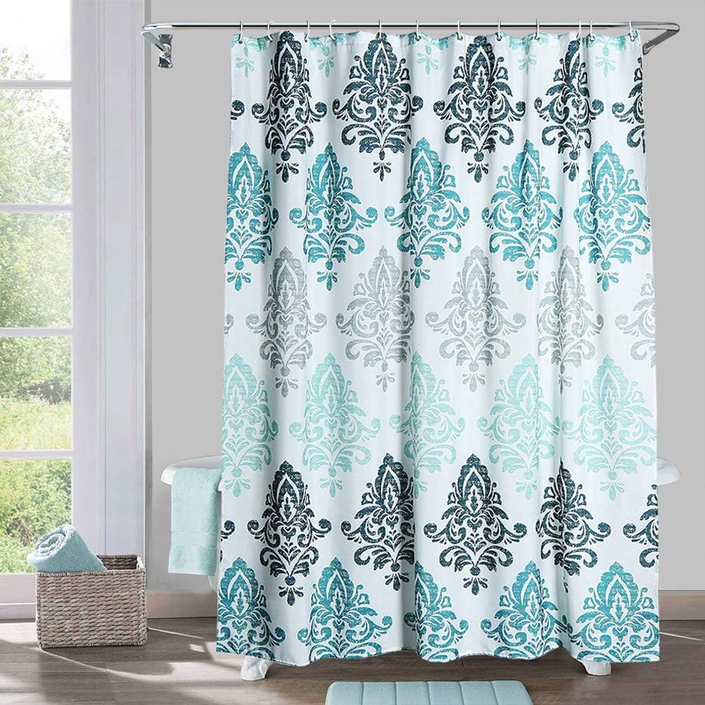 Light Blue Damask