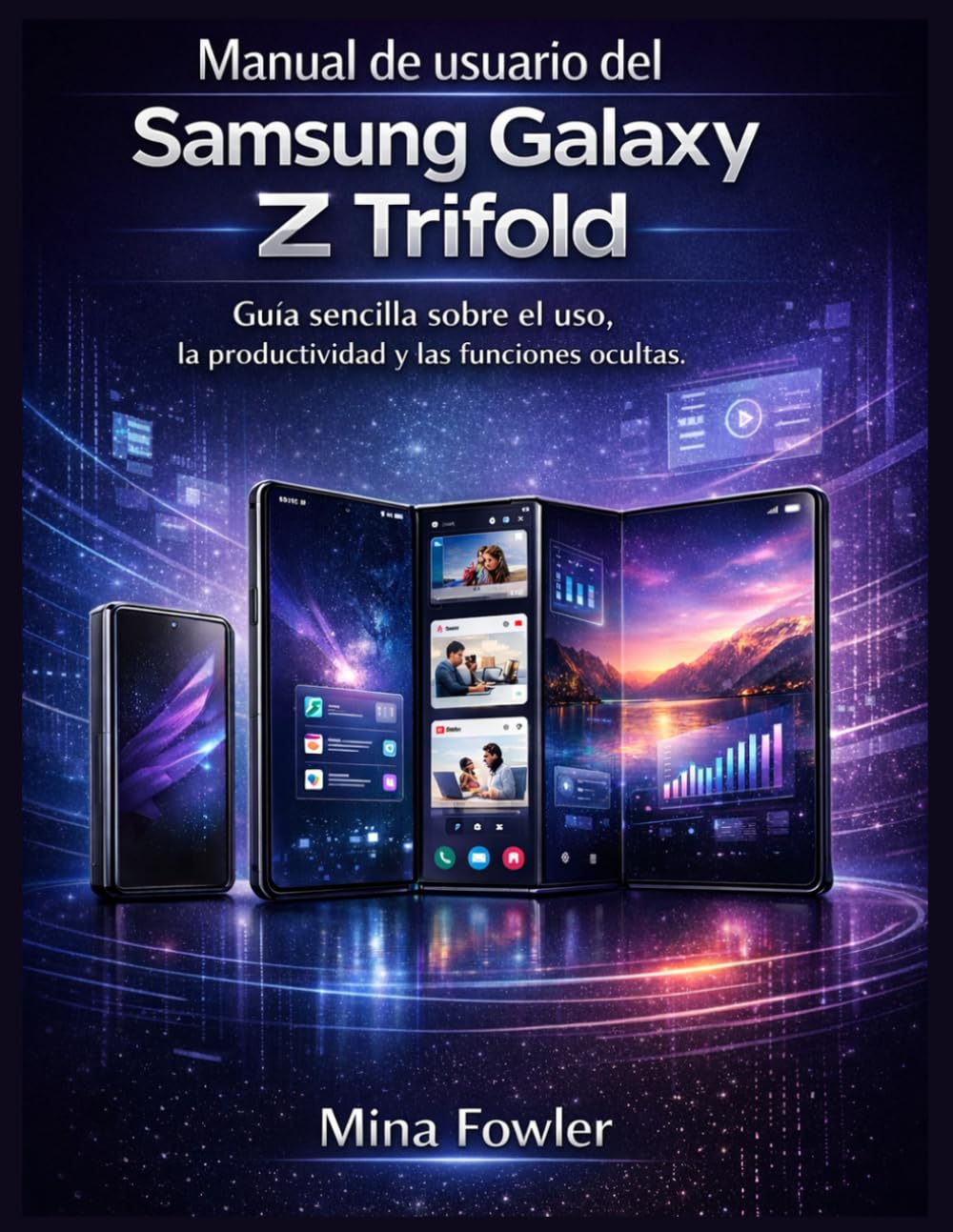 Manual de usuario del Samsung Galaxy Z Trifold: Guía sencilla sobre el uso, la productividad y las funciones ocultas.