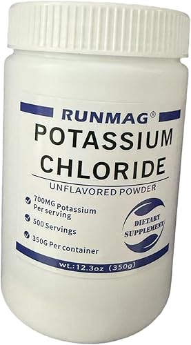 Polvo de cloruro de potasio - Sustituto de sal 12.35 oz por envase