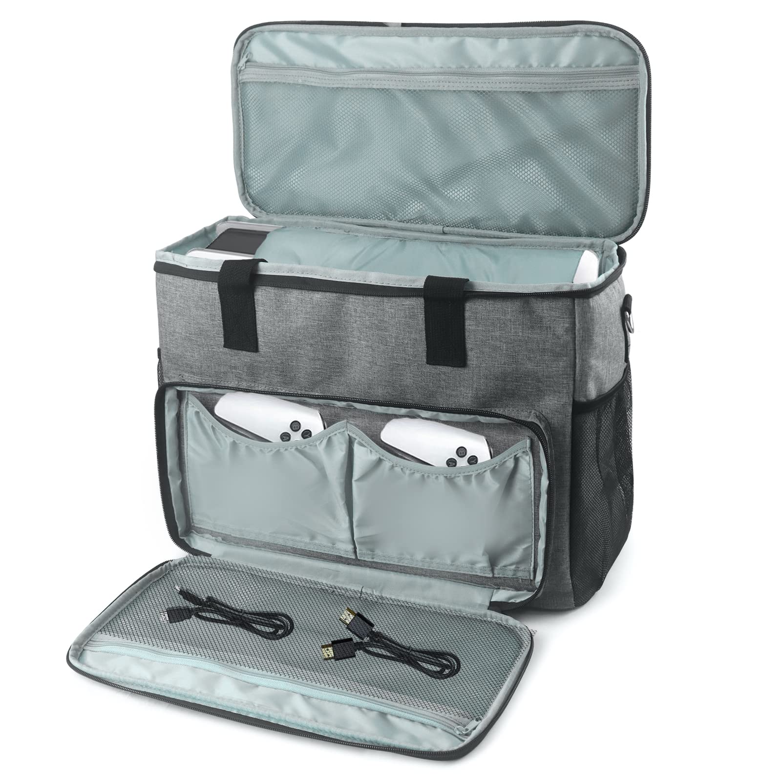 HUIOP - Funda de transporte para consolas de juego, bolsa de almacenamiento, funda protectora para viaje, bolsa de viaje para consolas de juegos