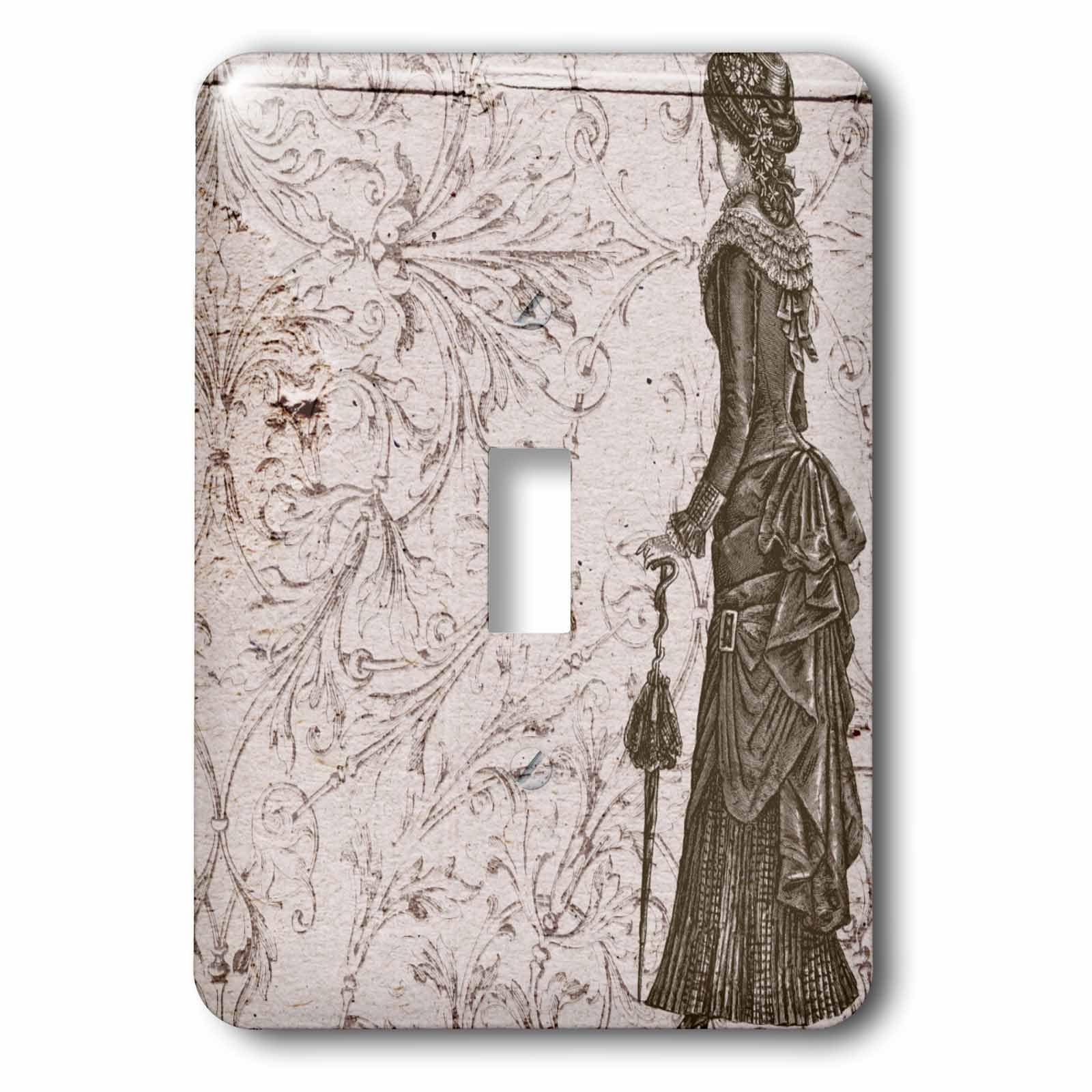 Interrupteur vintage steampunk pour remplacer les plaques blanches