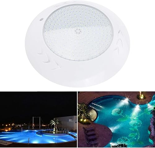 Miniatura 3 de Hilitand 252LED Piscina Luz IP68 Impermeable Paisaje Lámpara 18W AC12V LED Piscina Luces Subacuáticas Luz Blanca Luz (SL-8001)