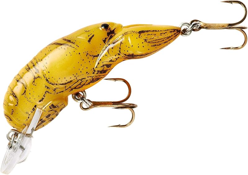 Rebel Lures Señuelo de pesca Crankbait de cangrejo realista original