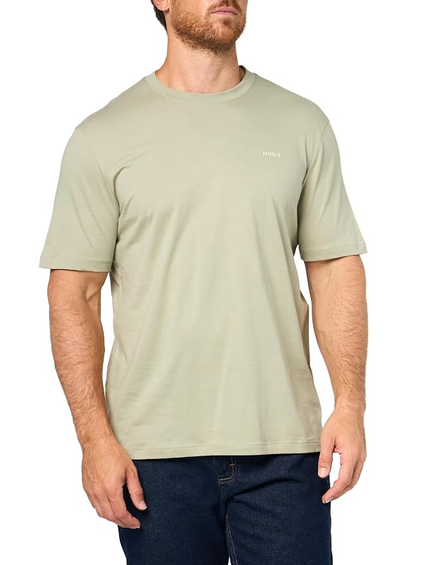 HUGO, Small Logo Short Sleeve T-Shirt, Seagrass, L by HUGO - Used condition - US$30.10