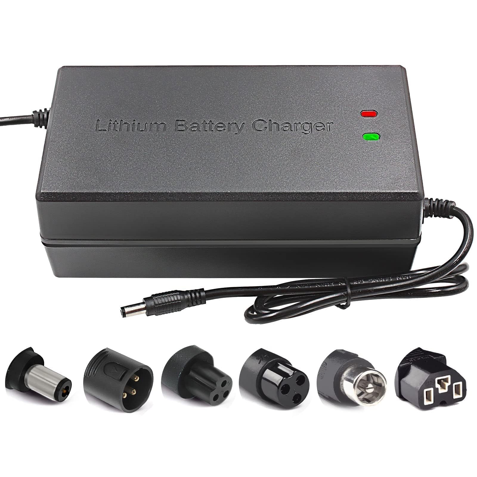 29.4V 42V 54.6V 58.8V 67.2V 84V 96.6V Li-ion battery multi-function charger 2A 5A with cooling fan 24V 36V 48V 51V 60V 72V (54.6V 5A) — image 1