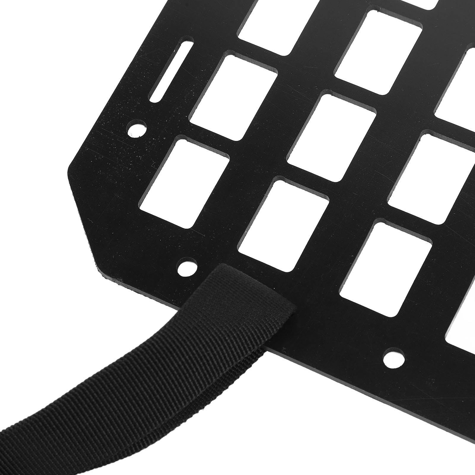 aqxreight Panel MOLLE Rígido Para Vehículo 43x33cm Organizador Trasero Del Asiento Universal Compatible Con Autos Camionetas Y Pickups Diseño Modular Espacioso Y Duradero