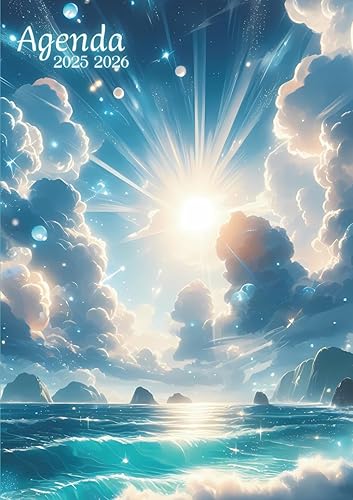 Agenda Scolaire Agenda Journalier  Un Jour par Page  12x17 cm Format Standard  280 Pages  Couverture Souple  Agenda Thème Manga Fille Animé (French