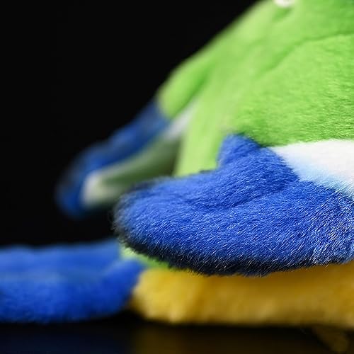 Miniatura 5 de Tiny Heart Juguete de peluche de pájaro de teta azul de simulación, realista, 5.51 pulgadas, suave y lindo para niños y niñas, regalos para