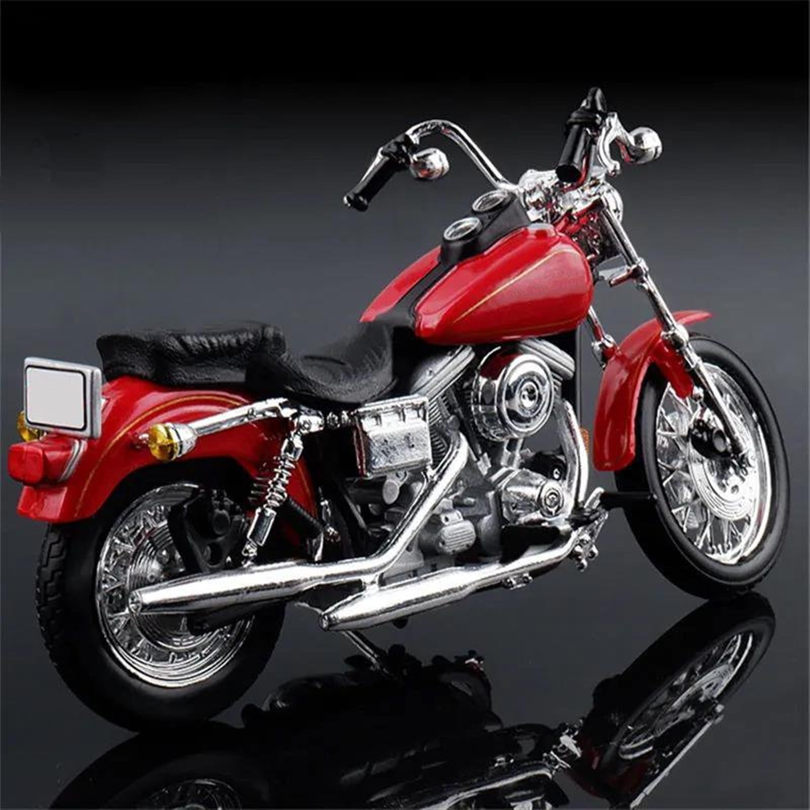 SEYXF Motorbike Toy 1:18 for Harley for Davidson FXDL for Dyna for Low Rider 1997 Motorcycle Model Diecast Metal Toy Gift(with Retail Box)