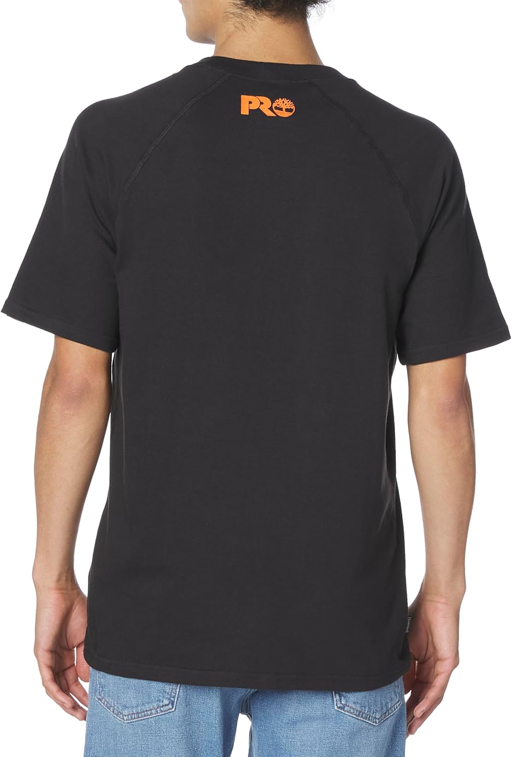 Timberland PRO Mens Core Refelctive Pro Logo Short-Sleeve T-Shirt - Image 2
