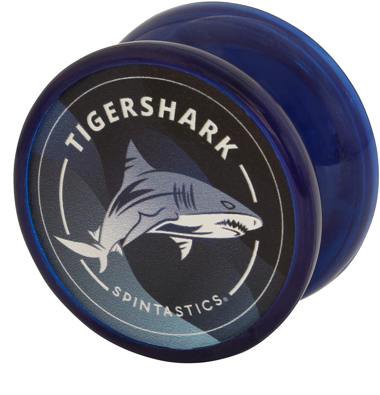 Spintastics Tigershark Ball Bearing Axle Pro Yoyo Blue