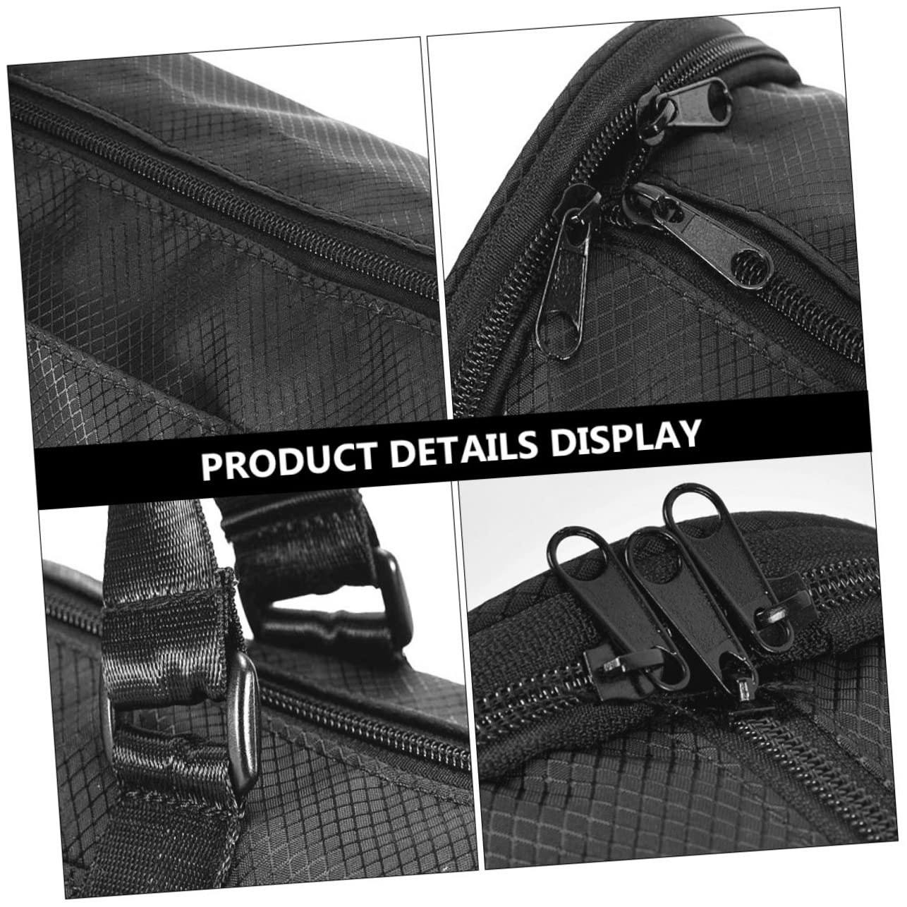 Mikikit Bolsa de Yoga Hombro con Gran Capacidad para y Accesorios Fabricada Oxford Diseño Práctico con y Múltiples Compartimentos
