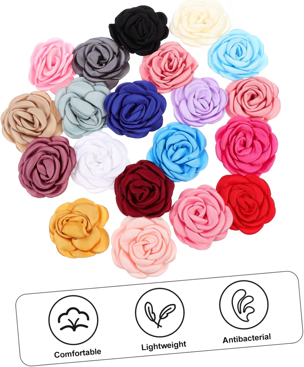 40 pcs Decor Bowtie Color Dogs Collar Chiffon for Flowerrandom Kitten Grooming Puppy Pet Pets