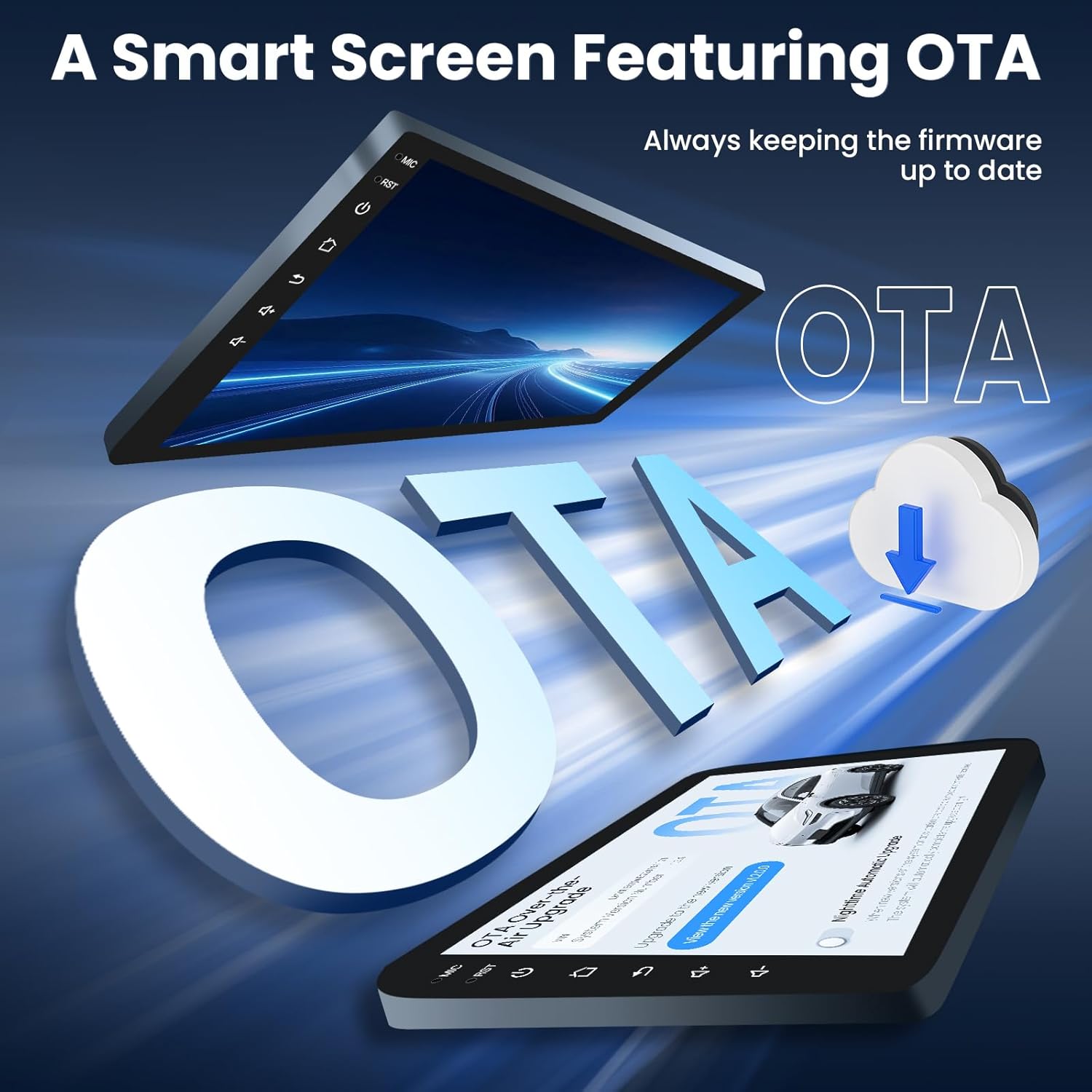 [Support OTA Update] Android 13 Car Radio Stereo for Jeep Grand Cherokee 2011 2012 2013: 9" 1280 * 800 Touchscreen with CarPlay Android Auto 5GWiFi GPS Bluetooth5.0 FM SWC GPS 1080P Backup Camera