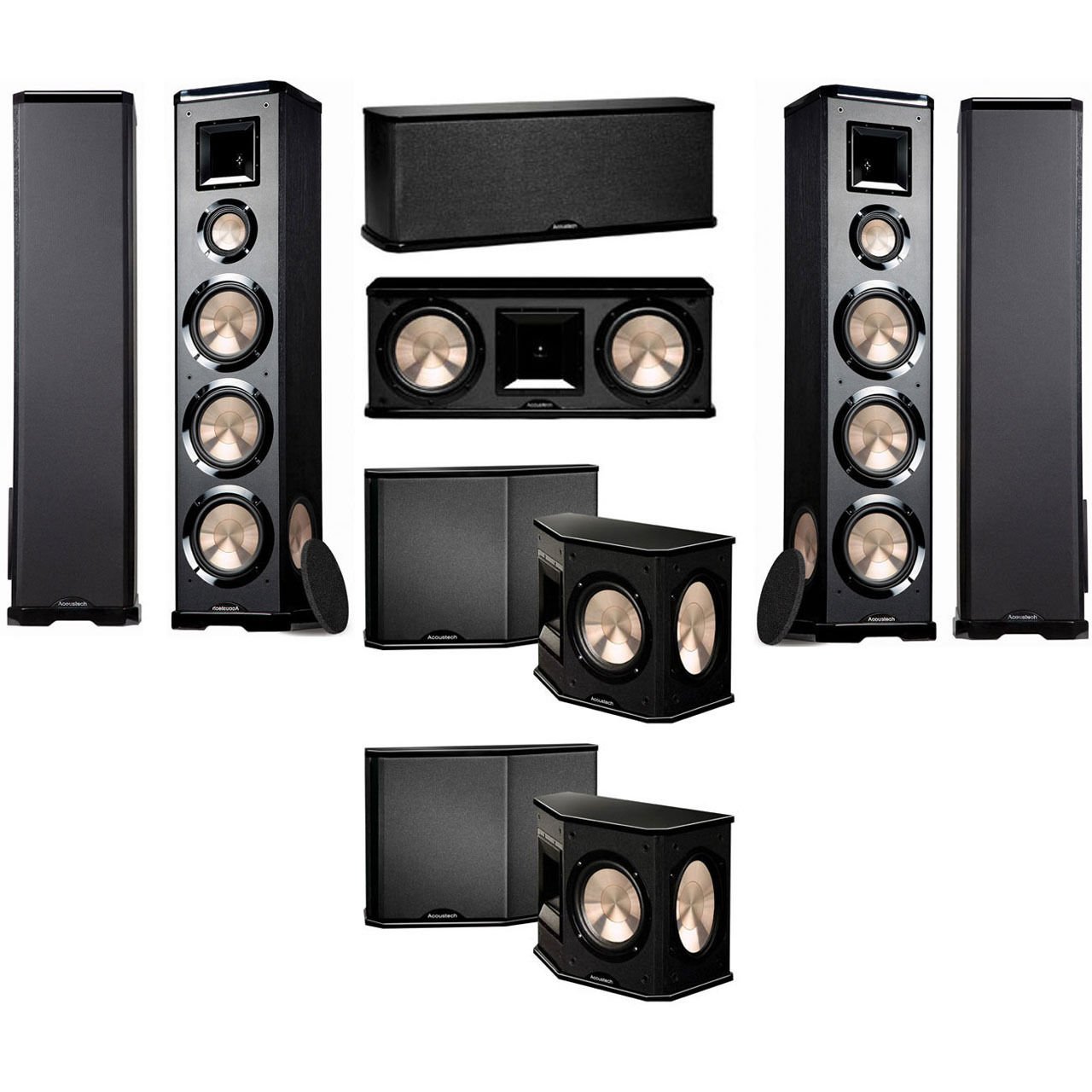 BIC Acoustech Pl-980 7.0 Home Theater System