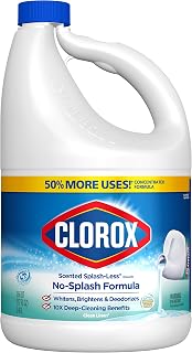 Bleach Liquid Splash-Less Clean Linen Concentrated, 117 Fl Oz