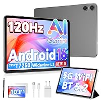 TECLAST P30T 120Hz Tablet 10" Android16, 2GHz 16GB+128GB con Custodia+Penna